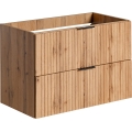 COMAD ADEL OAK 82-80-B-2S - Koupelnová skříňka pod umyvadlo ADEL 57x80,2 cm dub