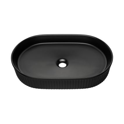 COMAD BEYOND 3 BLACK ( E-6531 ) - Umyvadlo na desku BEYOND 56x36 cm keramika/matná černá