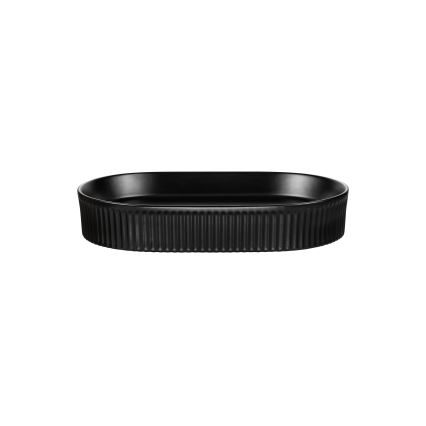 COMAD BEYOND 3 BLACK ( E-6531 ) - Umyvadlo na desku BEYOND 56x36 cm keramika/matná černá