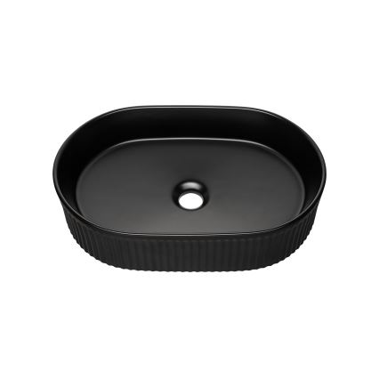 COMAD BEYOND 5 BLACK ( E-6564 ) - Umyvadlo na desku BEYOND 48x32,5 cm keramika/matná černá