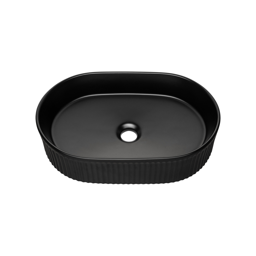 COMAD BEYOND 5 BLACK ( E-6564 ) - Umyvadlo na desku BEYOND 48x32,5 cm keramika/matná černá