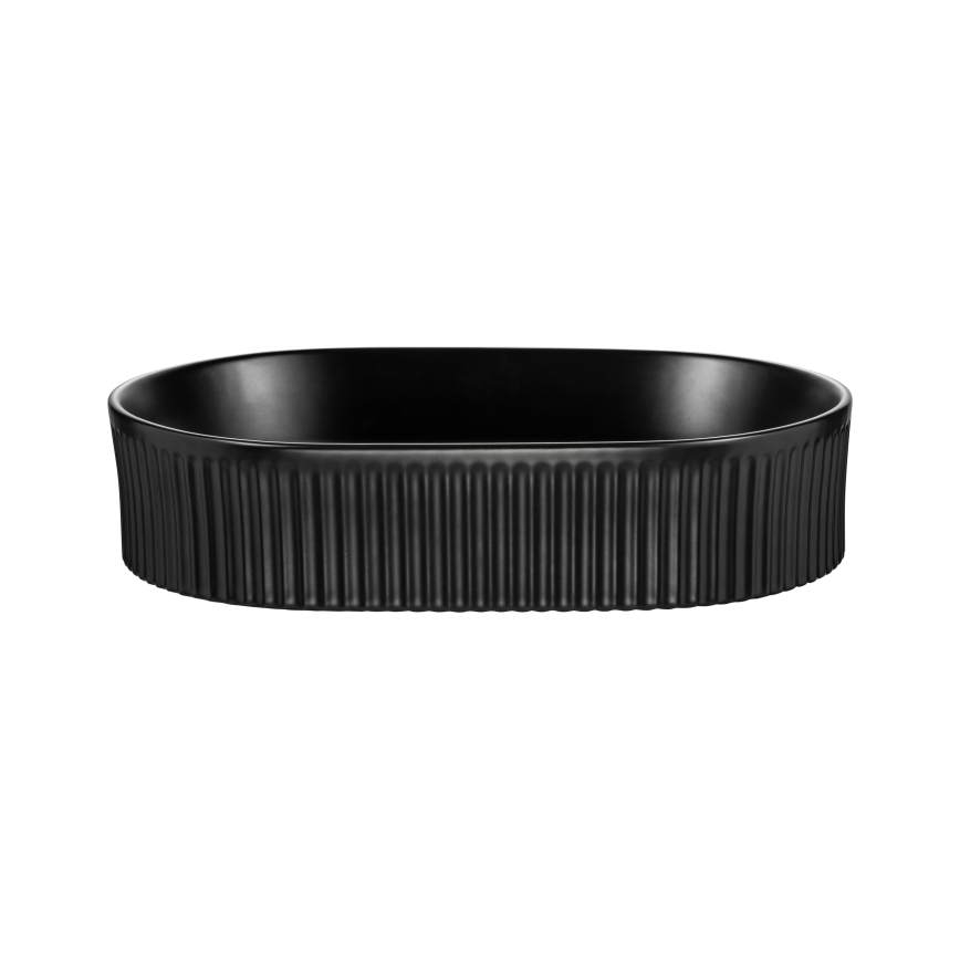 COMAD BEYOND 5 BLACK ( E-6564 ) - Umyvadlo na desku BEYOND 48x32,5 cm keramika/matná černá