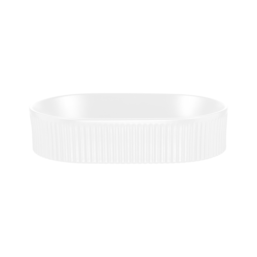 COMAD BEYOND 5 WHITE ( E-6564 ) - Umyvadlo na desku BEYOND 48x32,5 cm keramika/matná bílá