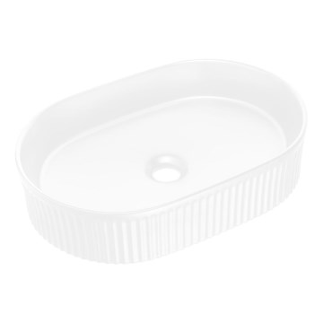 COMAD BEYOND 5 WHITE ( E-6564 ) - Umyvadlo na desku BEYOND 48x32,5 cm keramika/matná bílá