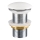 COMAD CLICK-CLACK T201-3 - Umyvadlová výpusť CLICK-CLACK pr. 7 cm lesklá bílá