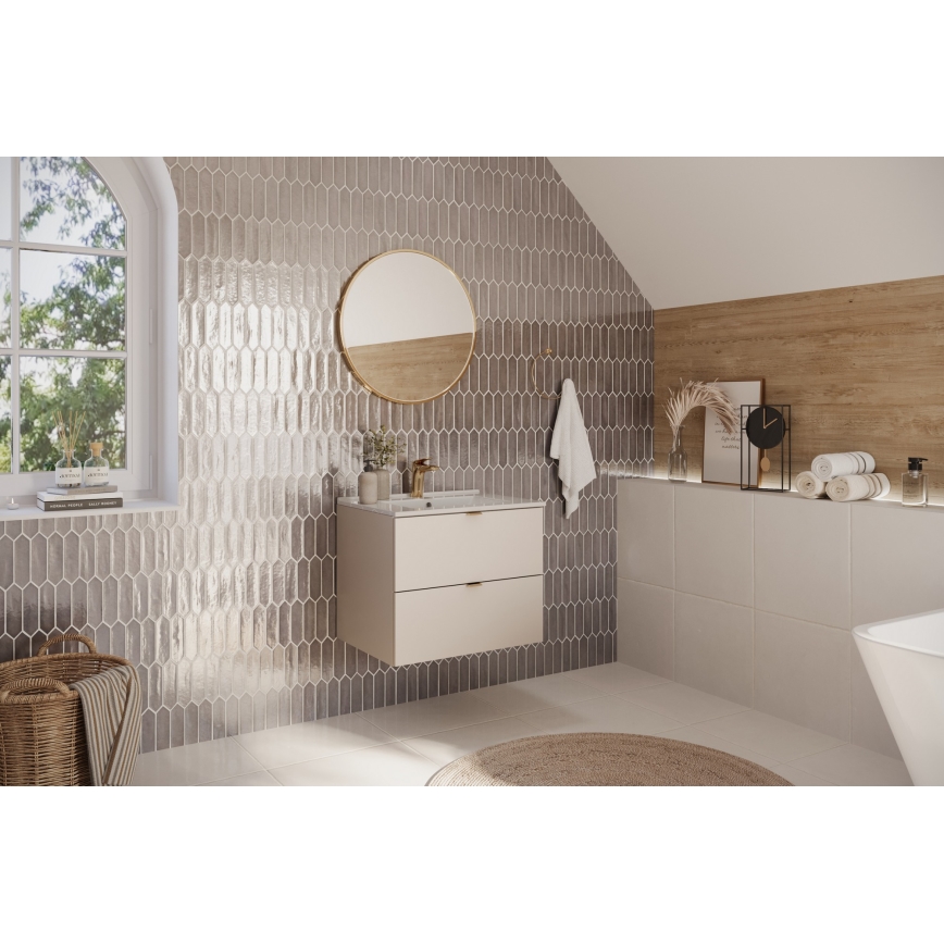 COMAD DALIA CASHMERE 82-60-46-2S - Koupelnová skříňka pod umyvadlo DALIA béžová