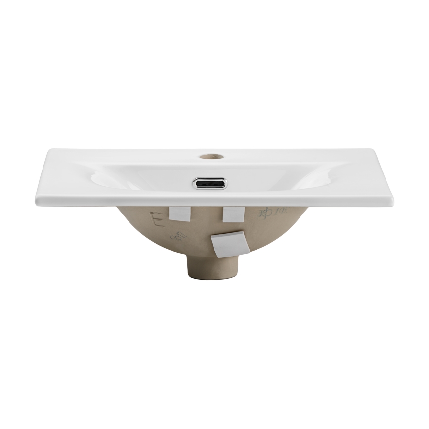 COMAD SKY 3 50CM DP ( E-8099-3-50 ) - Zápustné umyvadlo SKY 51x40 cm keramika/matná bílá