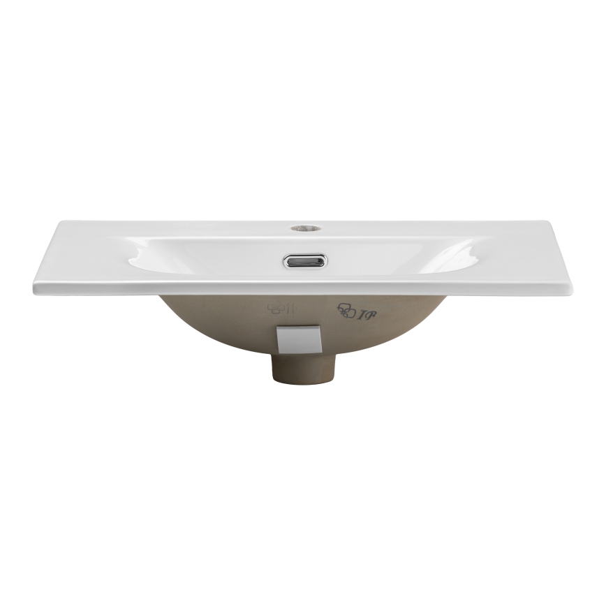 COMAD SKY 3 60CM DP ( E-8099-3-60 ) - Zápustné umyvadlo SKY 61x40 cm keramika/matná bílá