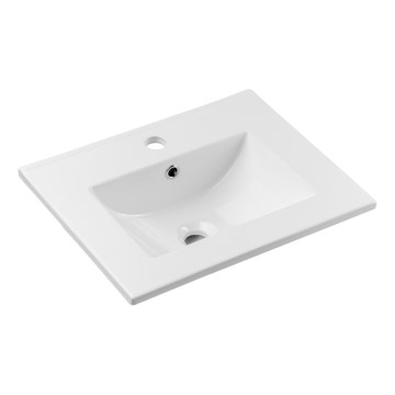 COMAD UM-2050RB DANCE 50 - Zápustné umyvadlo DANCE 52x40 cm keramika/lesklá bílá