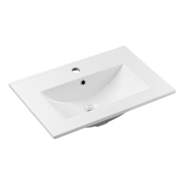 COMAD UM-2060RB DANCE 60 - Zápustné umyvadlo DANCE 62x40 cm keramika/lesklá bílá
