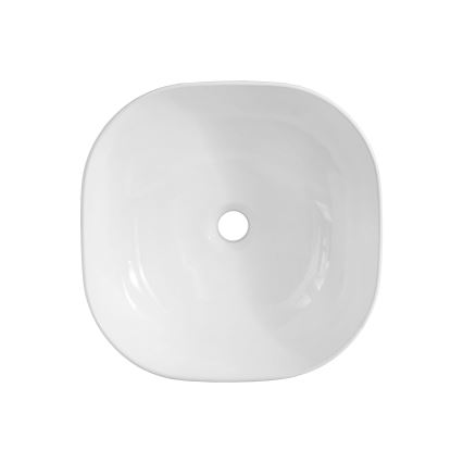 COMAD UM-6252 SMILE 40 DP - Umyvadlo na desku SMILE 41x41 cm keramika/lesklá bílá