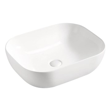 COMAD UM-6254 SMILE 50 DP - Umyvadlo na desku SMILE 50x40 cm keramika/lesklá bílá