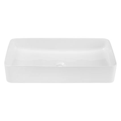 COMAD UM-6275 SLIM 60 WHITE DP - Umyvadlo na desku SLIM 61x34 cm keramika/lesklá bílá