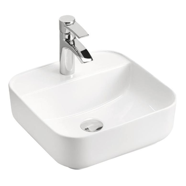 COMAD UM-6288 MAGIC 40 DP - Umyvadlo na desku MAGIC 40x40 cm keramika/lesklá bílá