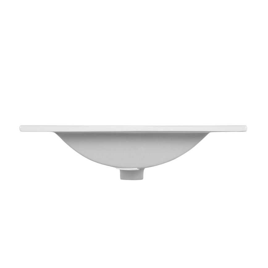 COMAD UM-CFP LAVA 60D - Zápustné umyvadlo LAVA 61x46 cm keramika/lesklá bílá