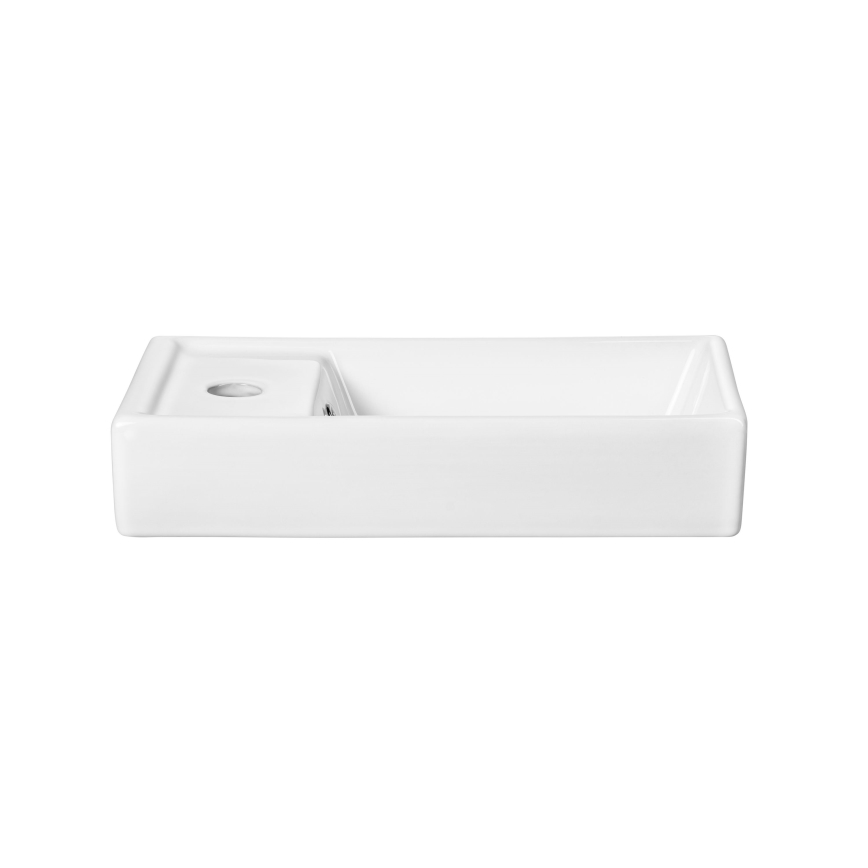COMAD UM-VEDEA 40 - Umyvadlo na desku VEDEA 40x22 cm keramika/lesklá bílá