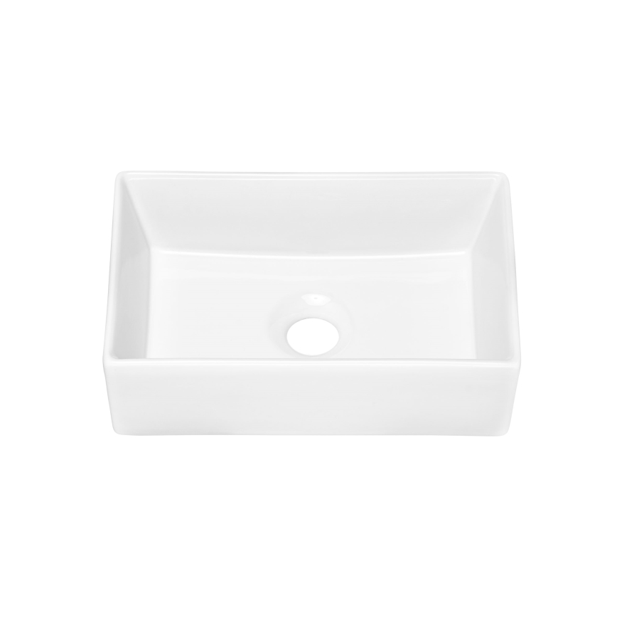 COMAD UN-GAJA35-SW 78570A(35) - Umyvadlo na desku GAJA 35x22 cm keramika/lesklá bílá