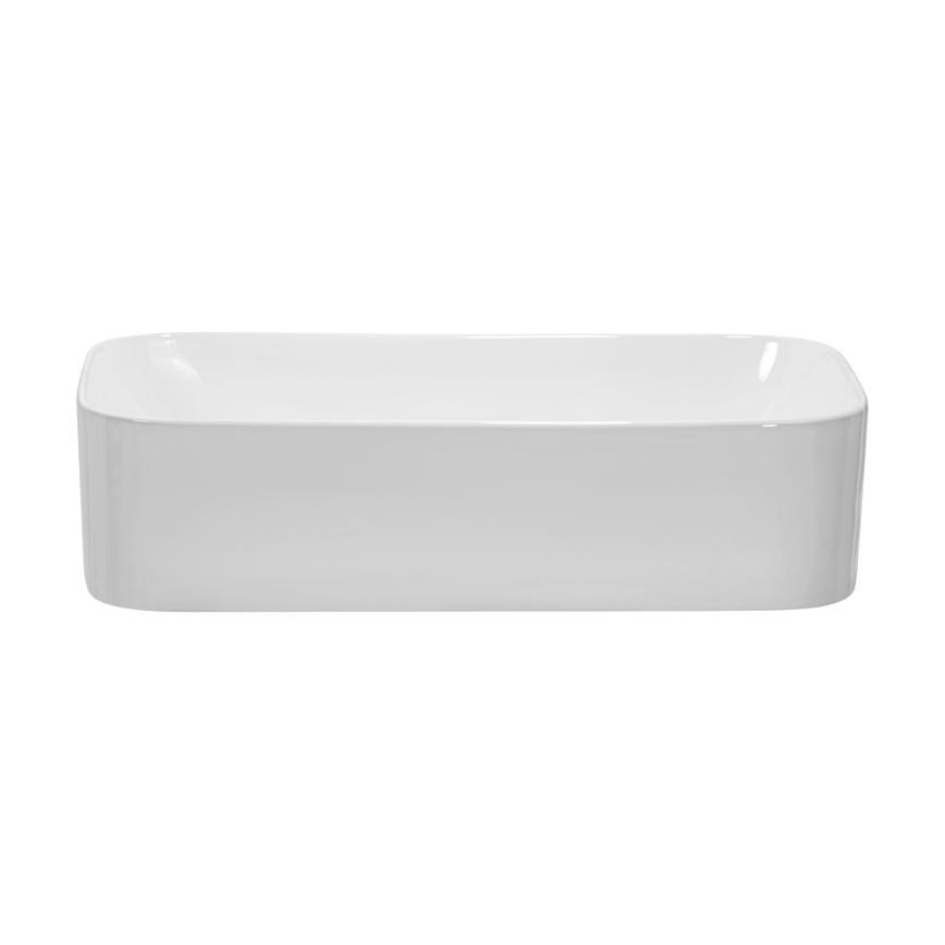 COMAD UN-KATI60-SW 7857B(60) - Umyvadlo na desku KATI 61x38 cm keramika/lesklá bílá