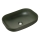COMAD UN-NELI-MFG - Umyvadlo na desku NELI 50,4x35,2 cm keramika/matná zelená