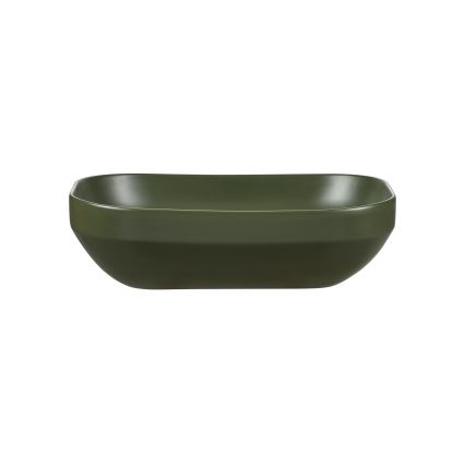 COMAD UN-NELI-MFG - Umyvadlo na desku NELI 50,4x35,2 cm keramika/matná zelená