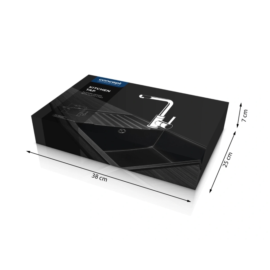 Concept BDG4327BE - Dřezová baterie 27,3 cm granit/béžová