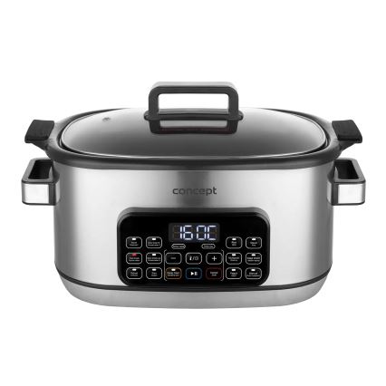 Concept CK9000 - Multifunkční elektrický hrnec 6 l 10v1 1250W/230V nerez