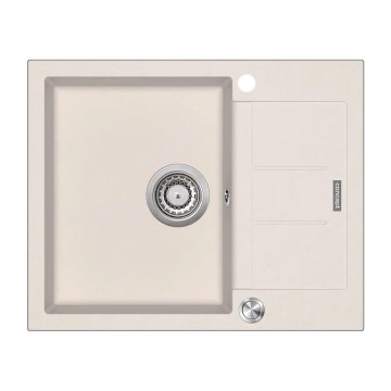 Concept DG05C45BE - Kuchyňský dřez CUBIS 50x62 cm granit/béžový