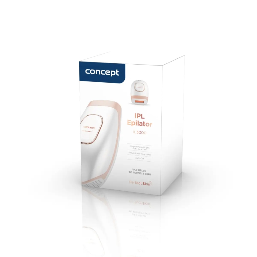 Concept IL3000 - IPL epilátor PERFECT SKIN 36W/230V bílá/rose gold