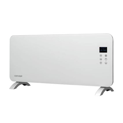 Concept KS4000 - Elektrický přímotop/konvektor 1000/2000W IP24 bílá + dálkové ovládání