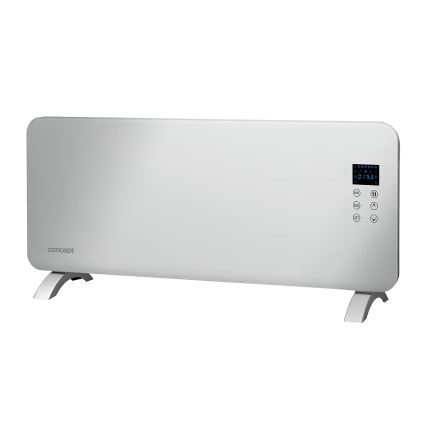 Concept KS4000 - Elektrický přímotop/konvektor 1000/2000W IP24 bílá + dálkové ovládání