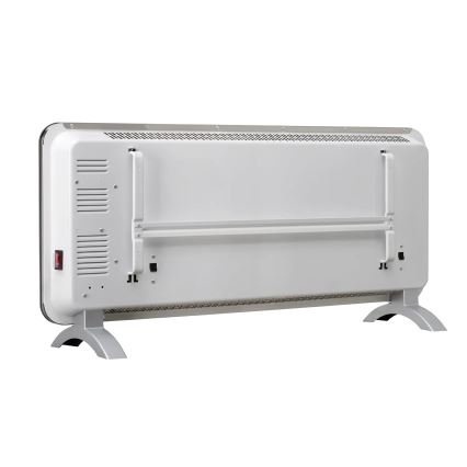 Concept KS4000 - Elektrický přímotop/konvektor 1000/2000W IP24 bílá + dálkové ovládání
