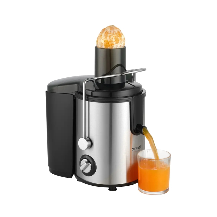 Concept LO7095 - Odstředivý odšťavňovač 1000W/230V černá/nerez