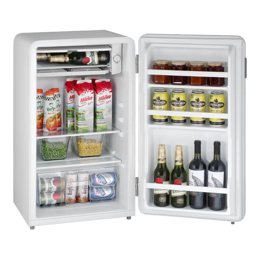 Concept LTR3047whN - Retro lednice 93 l bílá