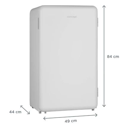 Concept LTR3047whN - Retro lednice 93 l bílá