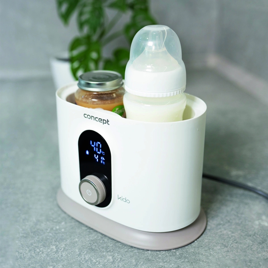 Concept OL4010 - Ohřívač lahví 3v1 KIDO 200W/230V bílá