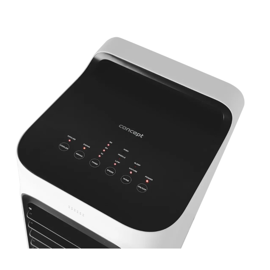 Concept OV5230 - Mobilní ochlazovač vzduchu 2v1 6 l 80W/230V bílá + dálkové ovládání