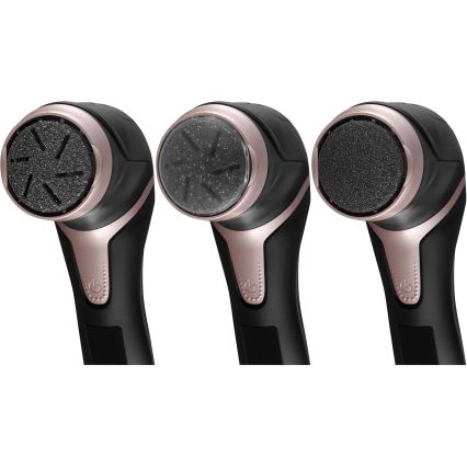 Concept PN3020 - Elektrický pilník na paty PERFECT SKIN 5V 1200 mAh IPX6 černá/rosegold