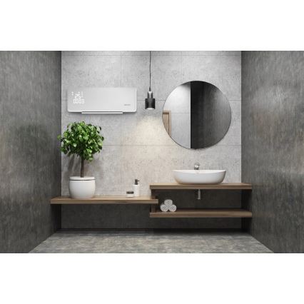 Concept QH4000 - Elektrické topení 1000/2000W IP22 bílá + dálkové ovládání