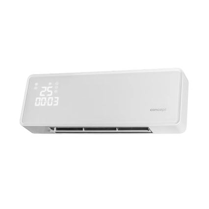 Concept QH4000 - Elektrické topení 1000/2000W IP22 bílá + dálkové ovládání