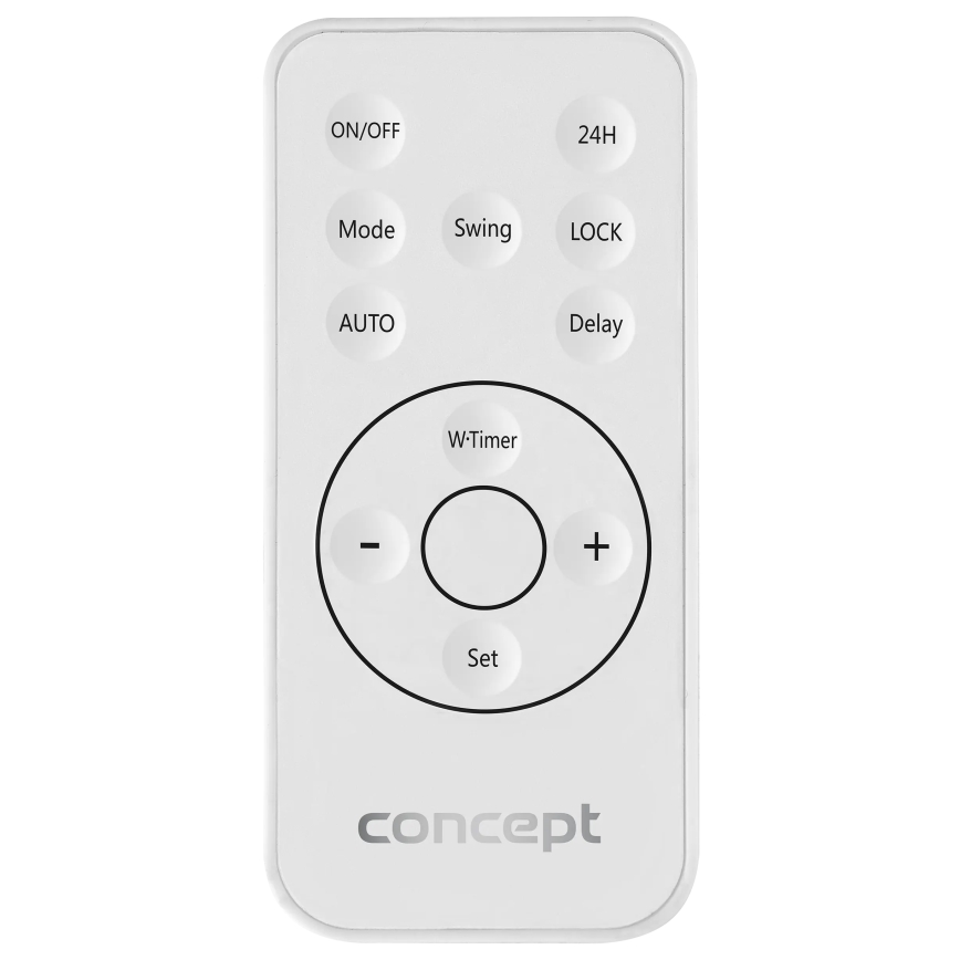 Concept QH4000 - Elektrické topení 1000/2000W IP22 bílá + dálkové ovládání