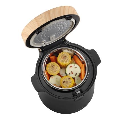 Concept RE4040 - Digitální rýžovar 2v1 450W/230V 2 l černá/dekor dřeva