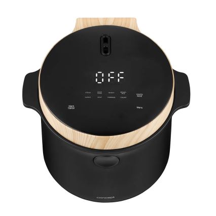 Concept RE4040 - Digitální rýžovar 2v1 450W/230V 2 l černá/dekor dřeva