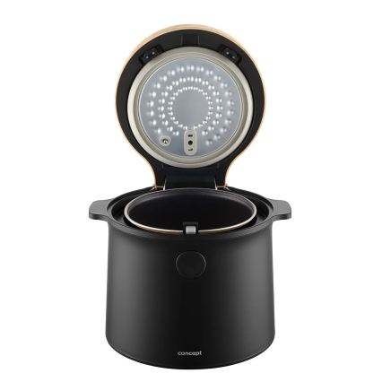 Concept RE4040 - Digitální rýžovar 2v1 450W/230V 2 l černá/dekor dřeva