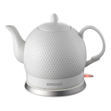 Concept RK0050 - Rychlovarná konvice 1,2 l 1000W/230V bílá/keramika