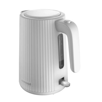 Concept RK2390 - Rychlovarná konvice 1,7 l 2200W/230V bílá