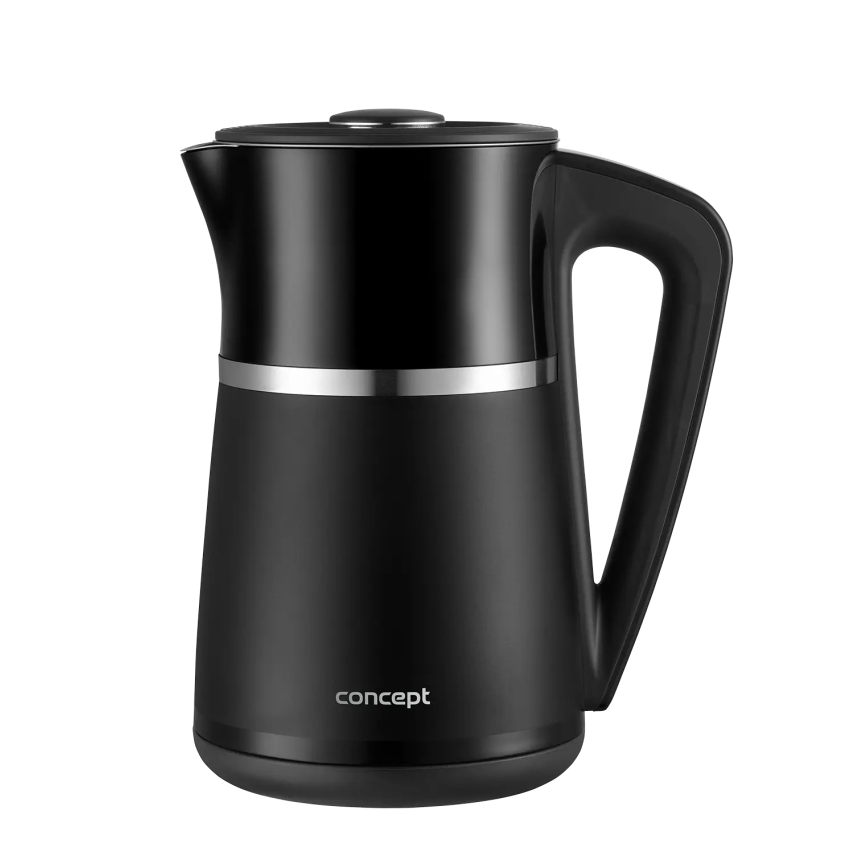 Concept RK3100 - Rychlovarná konvice s termotegulací 1,7 l 2200W/230V černá