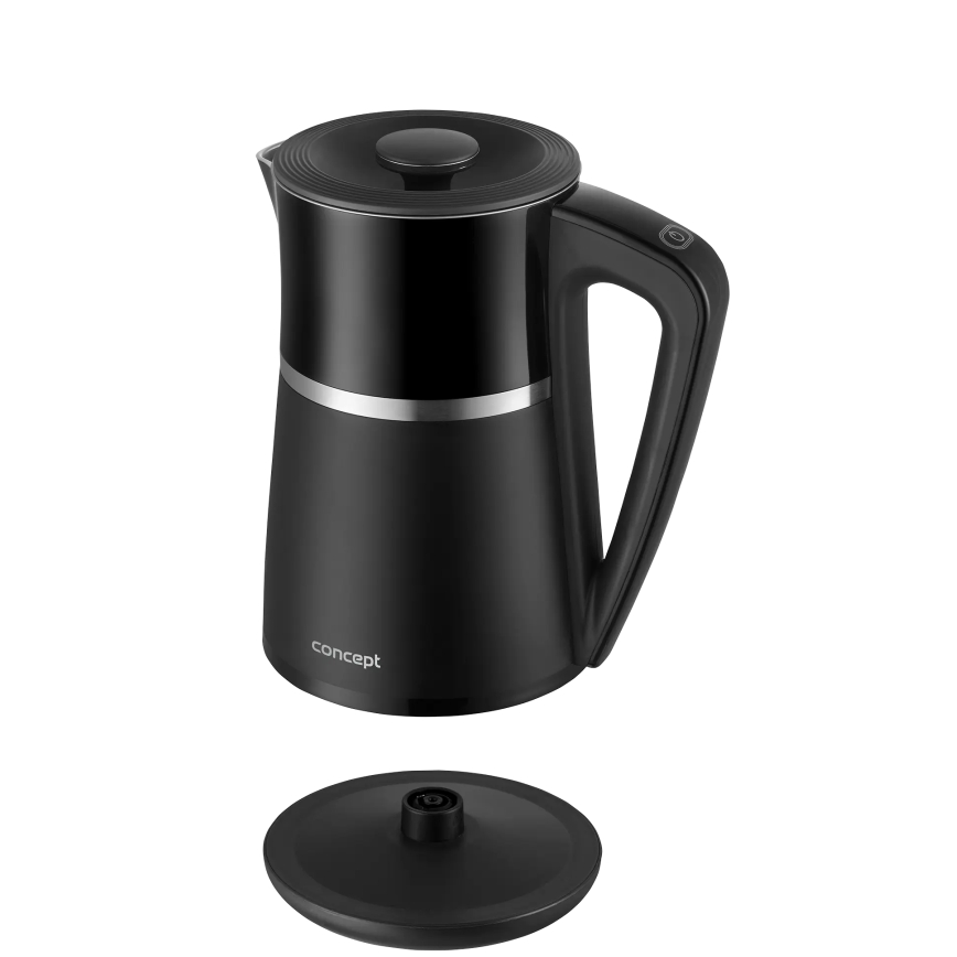 Concept RK3100 - Rychlovarná konvice s termotegulací 1,7 l 2200W/230V černá