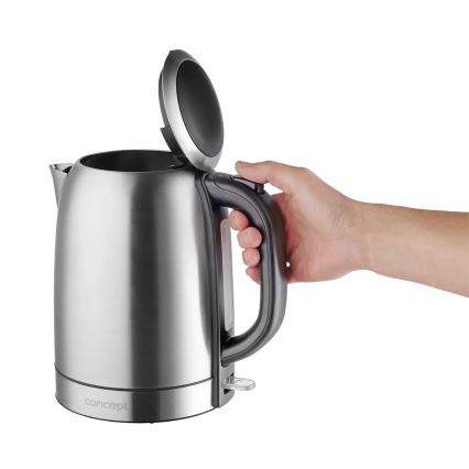 Concept RK3240 - Rychlovarná konvice 1,7 l 2200W/230V nerez