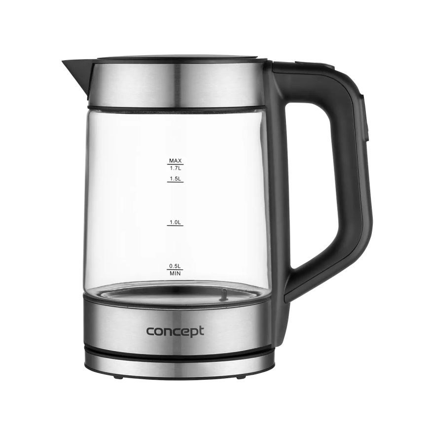 Concept RK4067 - Rychlovarná konvice s termotegulací 1,7 l 2200W/230V nerez