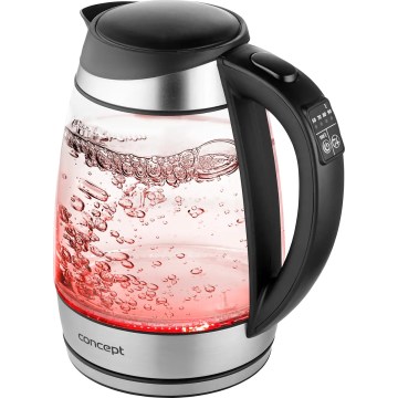 Concept RK4120 - Rychlovarná konvice s termotegulací 1,7 l 2200W/230V nerez